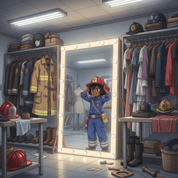 Firelight behind the scenes