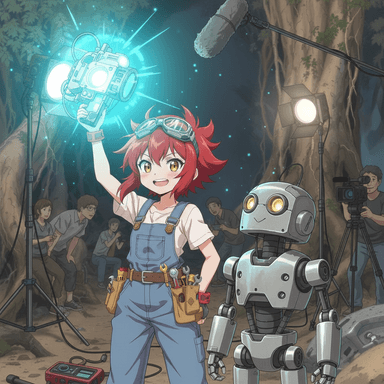 Fruit Bat behind the scenes