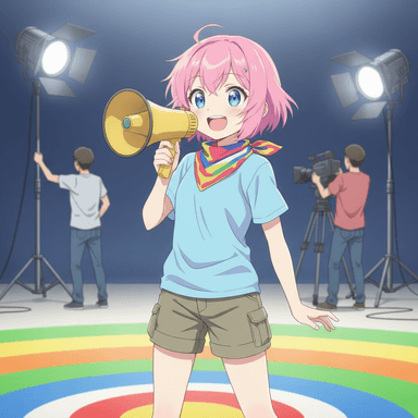 Jack behind the scenes